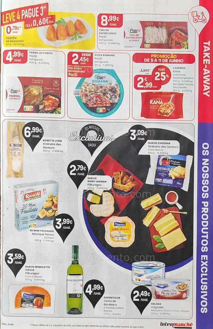 Antevisão Folheto INTERMARCHÉ Super Promoções de 5 a 11 junho all
