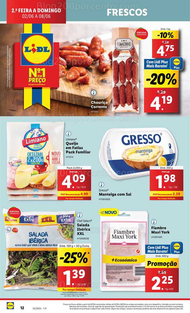 Antevisão Folheto LIDL Promoções de 2 a 8 junho supermercado 2 junho
