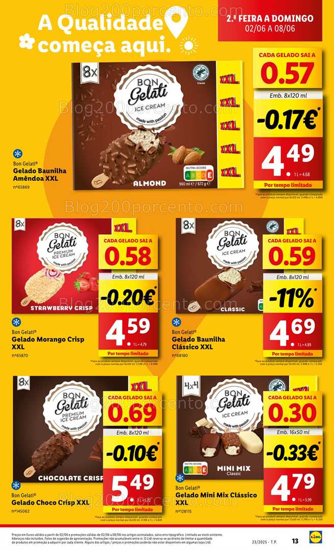 Antevisão Folheto LIDL Promoções de 2 a 8 junho supermercado 2 junho