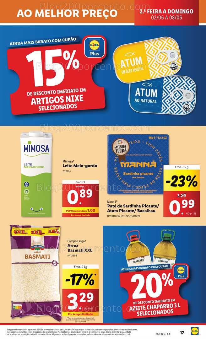 Antevisão Folheto LIDL Promoções de 2 a 8 junho supermercado 2 junho