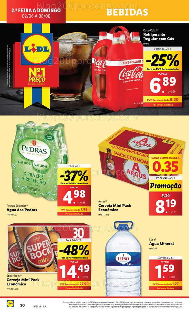 Antevisão Folheto LIDL Promoções de 2 a 8 junho supermercado 2 junho