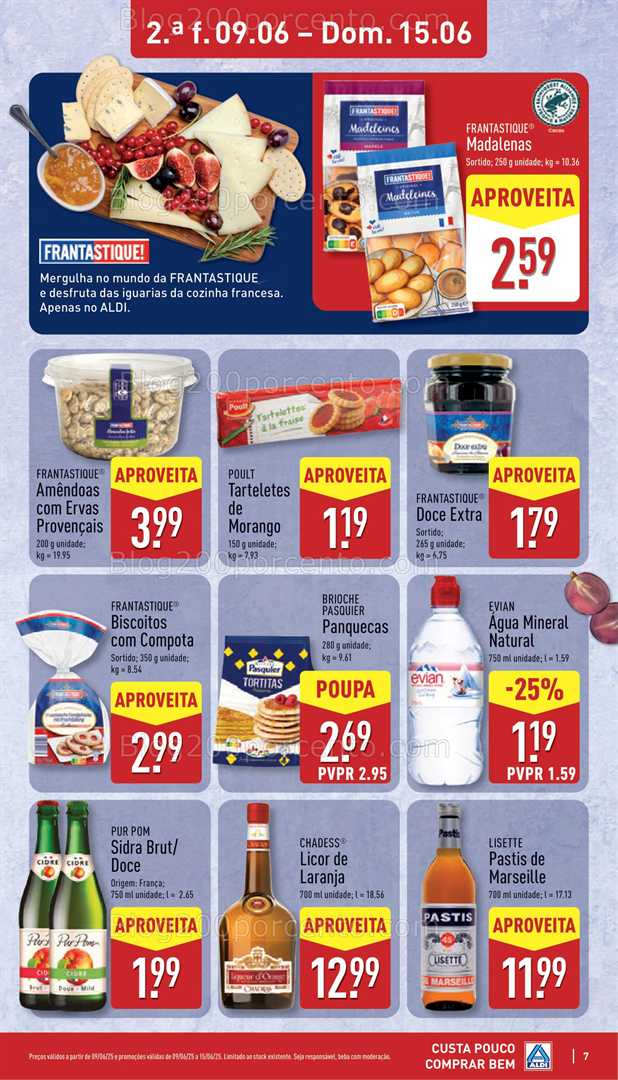 Antevisão Folheto ALDI Promoções de 9 a 15 junho all