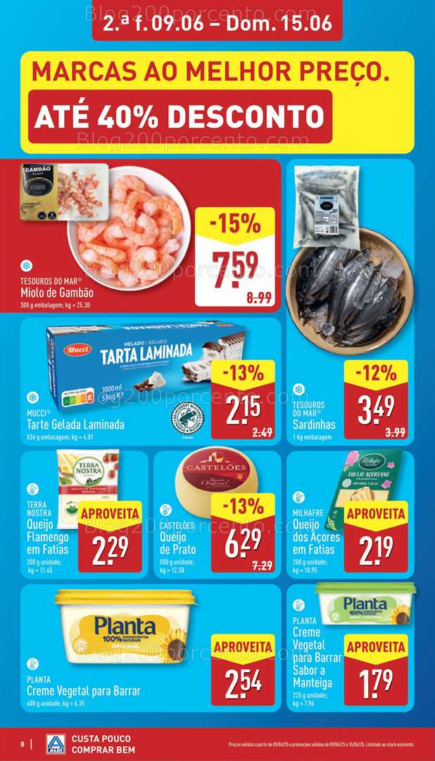 Antevisão Folheto ALDI Promoções de 9 a 15 junho all