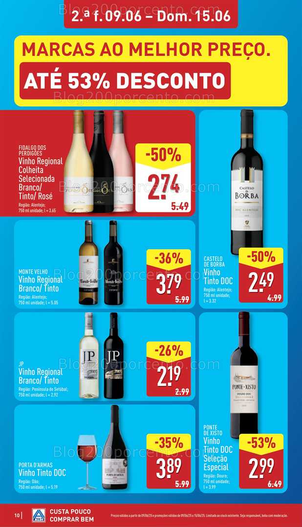Antevisão Folheto ALDI Promoções de 9 a 15 junho all