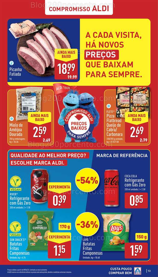 Antevisão Folheto ALDI Promoções de 9 a 15 junho all