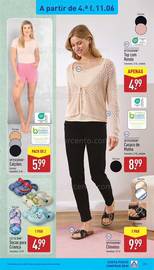 Antevisão Folheto ALDI Bazar Promoções de 11 a 15 junho bazar 11