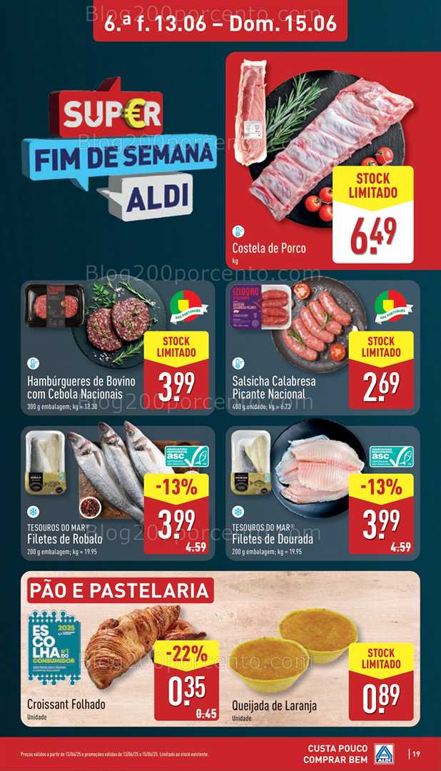 Antevisão Folheto ALDI Promoções de 9 a 15 junho all