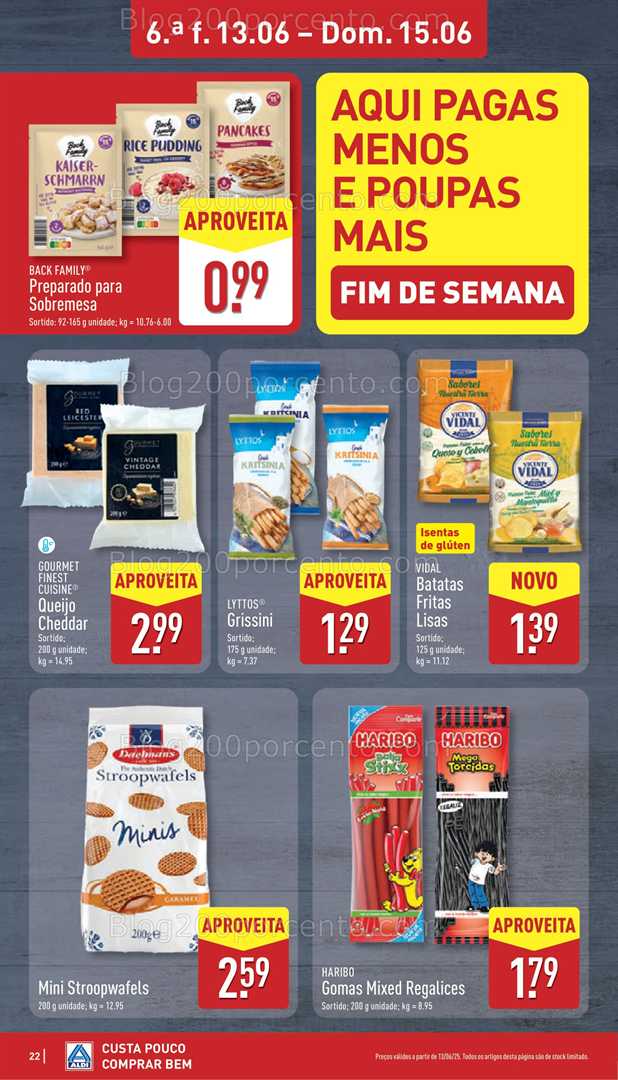 Antevisão Folheto ALDI Promoções de 9 a 15 junho all