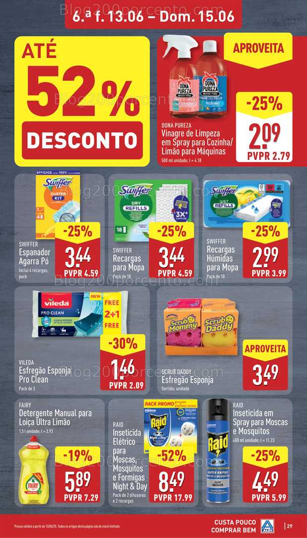 Antevisão Folheto ALDI Promoções de 9 a 15 junho all