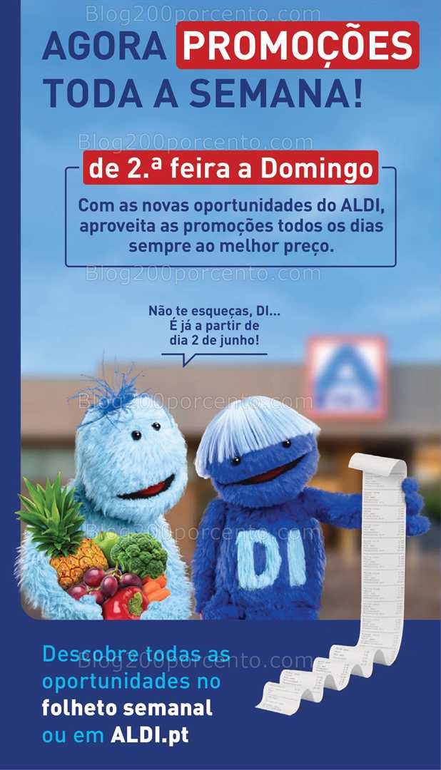 Antevisão Folheto ALDI Promoções de 9 a 15 junho all
