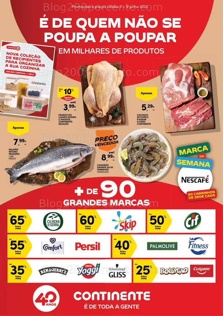 Antevisão Folheto CONTINENTE Promoções de 3 a 9 junho all