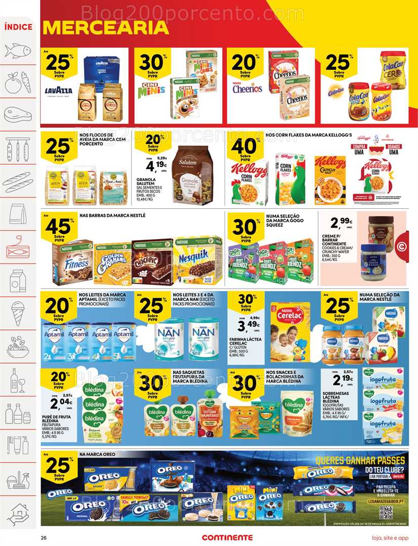 Antevisão Folheto CONTINENTE Promoções de 3 a 9 junho all