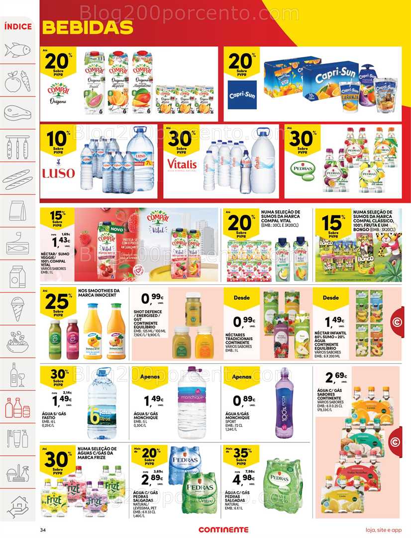 Antevisão Folheto CONTINENTE Promoções de 3 a 9 junho all