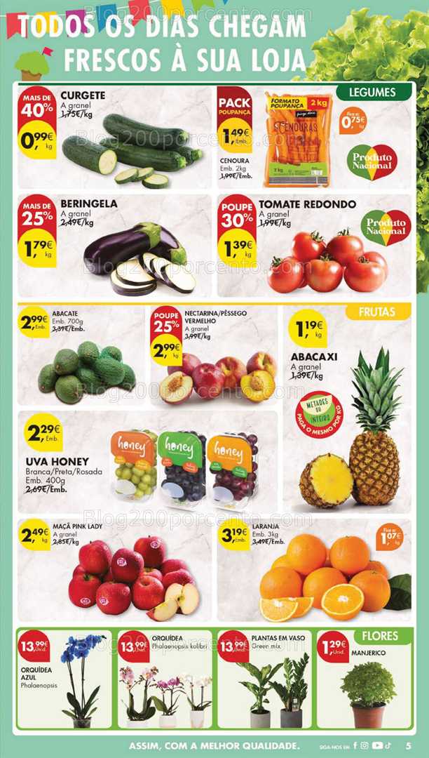 Antevisão Folheto PINGO DOCE Promoções de 3 a 9 junho all