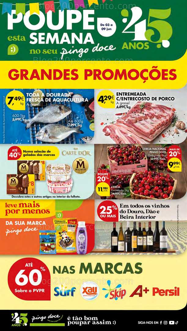 Antevisão Folheto PINGO DOCE Lojas Pequenas Promoções de 3 a 9 junho all