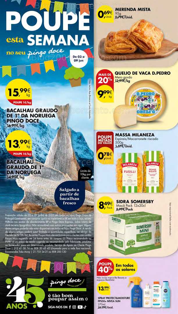 Antevisão Folheto PINGO DOCE Lojas Pequenas Promoções de 3 a 9 junho all