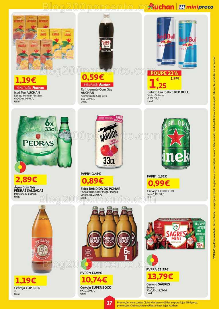 Antevisão Folheto AUCHAN - MINIPREÇO Promoções de 5 a 11 junho all