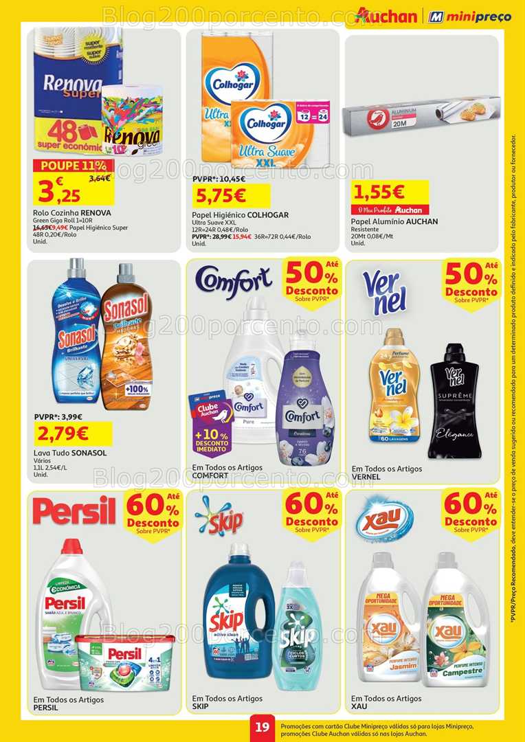 Antevisão Folheto AUCHAN - MINIPREÇO Promoções de 5 a 11 junho all