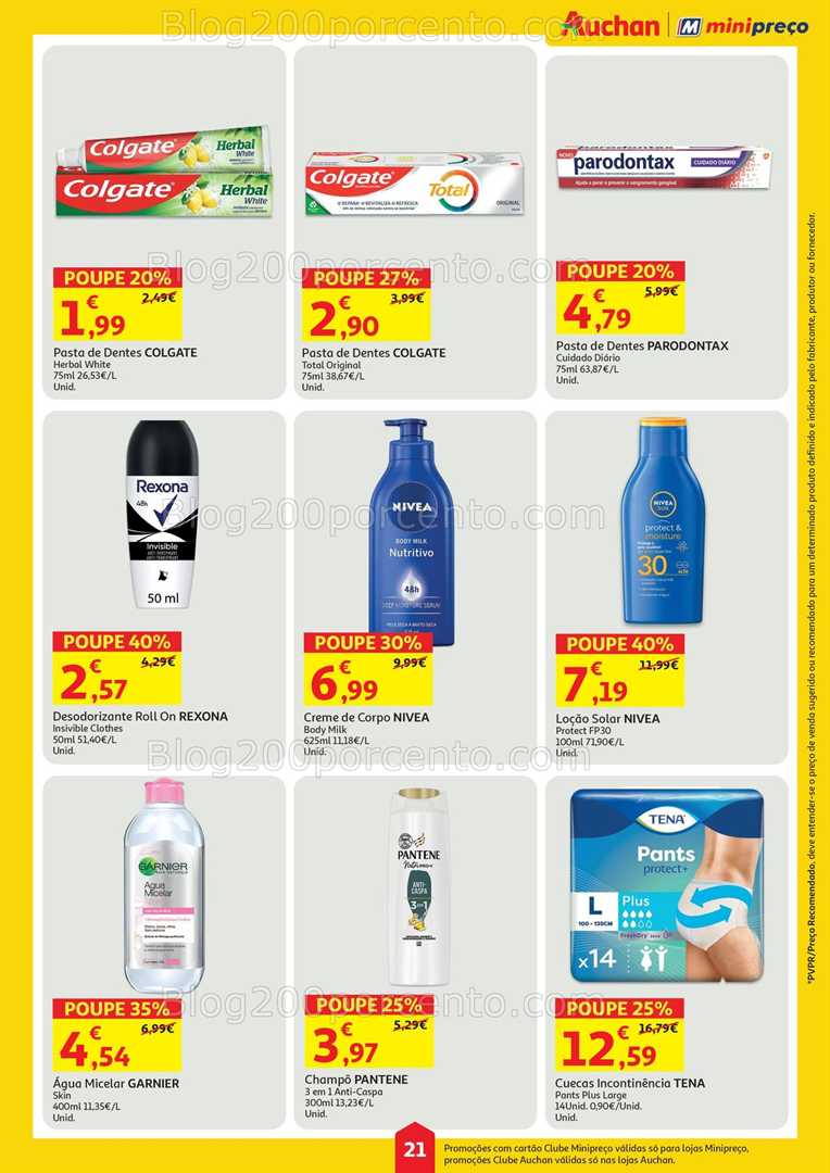 Antevisão Folheto AUCHAN - MINIPREÇO Promoções de 5 a 11 junho all