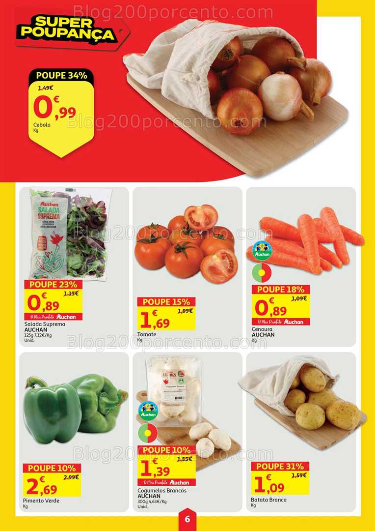 Antevisão Folheto AUCHAN - MINIPREÇO Promoções de 5 a 11 junho all