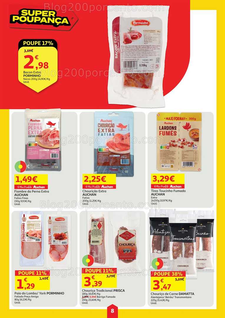 Antevisão Folheto AUCHAN - MINIPREÇO Promoções de 5 a 11 junho all