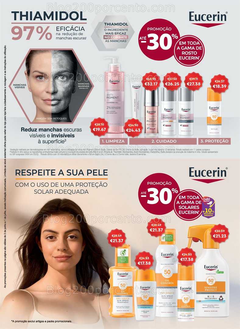 Antevisão Folheto AUCHAN Saúde e Bem-Estar Verão Promoções de 2 junho a 1 julho