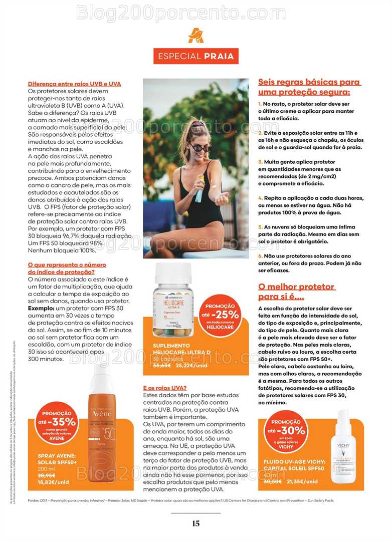 Antevisão Folheto AUCHAN Saúde e Bem-Estar Verão Promoções de 2 junho a 1 julho