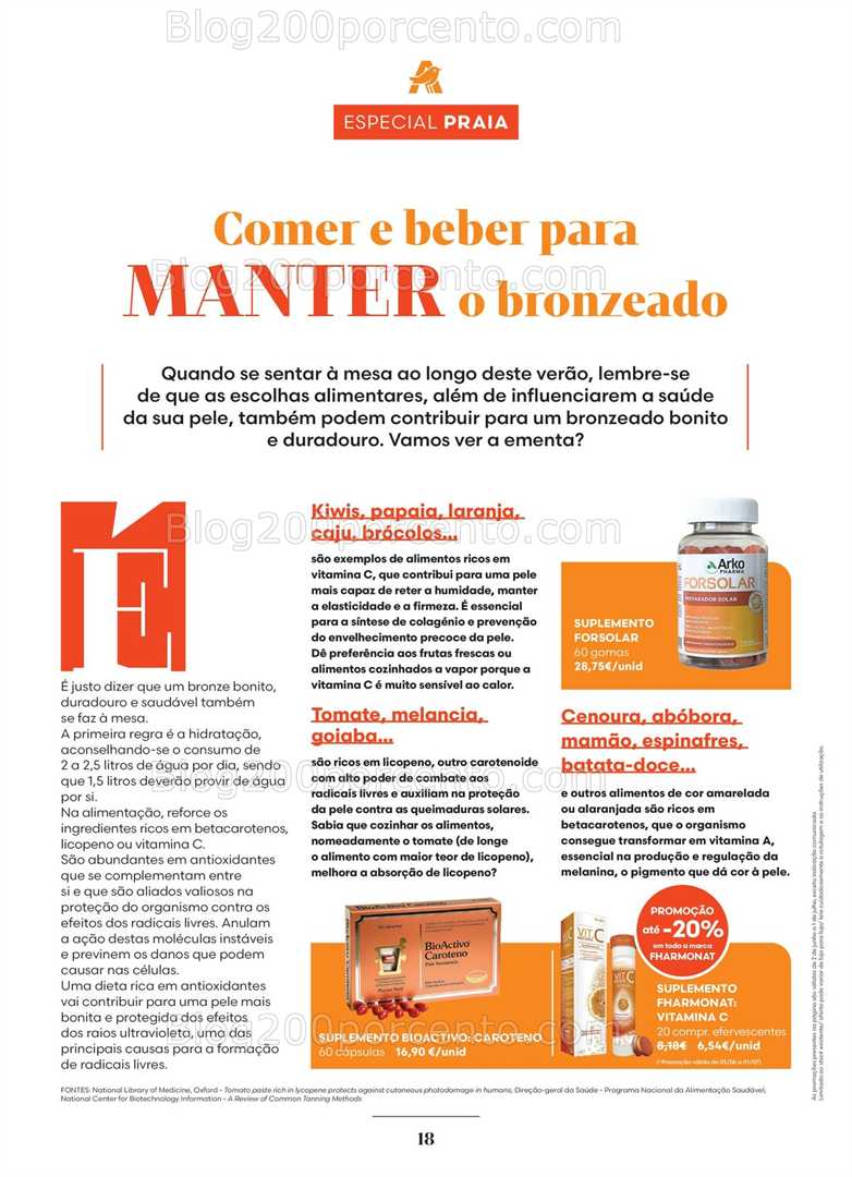 Antevisão Folheto AUCHAN Saúde e Bem-Estar Verão Promoções de 2 junho a 1 julho