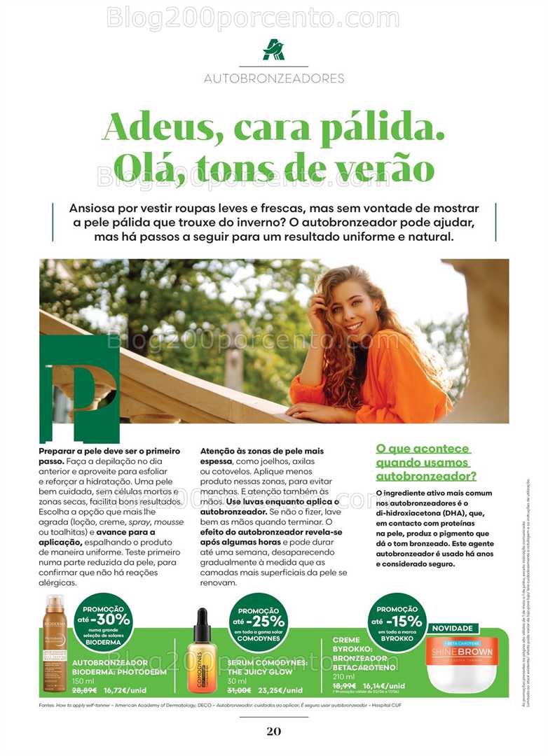 Antevisão Folheto AUCHAN Saúde e Bem-Estar Verão Promoções de 2 junho a 1 julho