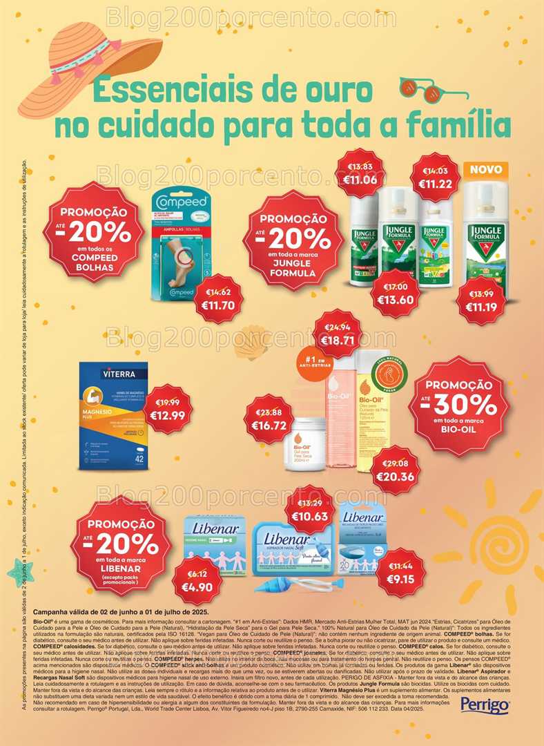 Antevisão Folheto AUCHAN Saúde e Bem-Estar Verão Promoções de 2 junho a 1 julho