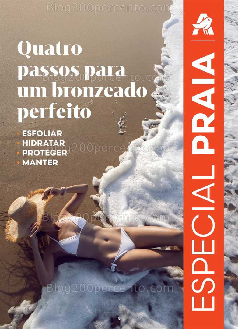 Antevisão Folheto AUCHAN Saúde e Bem-Estar Verão Promoções de 2 junho a 1 julho