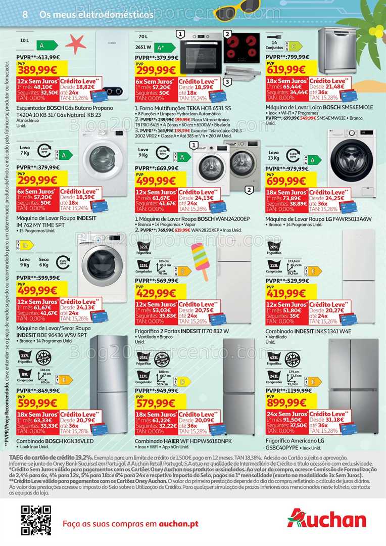 Antevisão Folheto AUCHAN Tecnologia Promoções de 2 a 17 junho