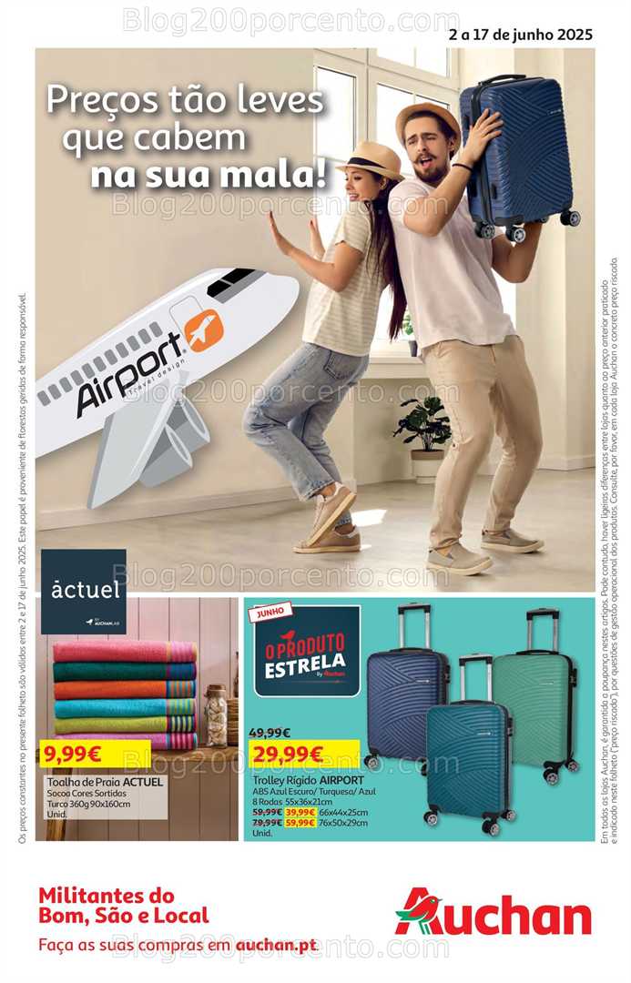 Antevisão Folheto AUCHAN Promoções de 2 a 17 junho all
