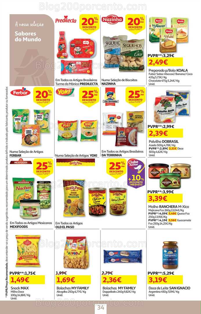 Antevisão Folheto AUCHAN Promoções de 2 a 17 junho all