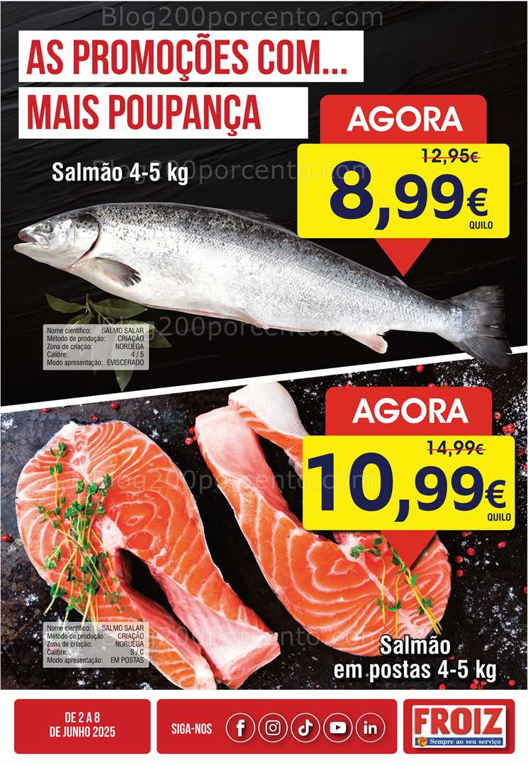 Antevisão Folheto FROIZ Promoções de 2 a 8 junho all