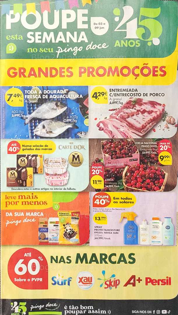 Antevisão Folheto PINGO DOCE Promoções de 3 a 9 junho all