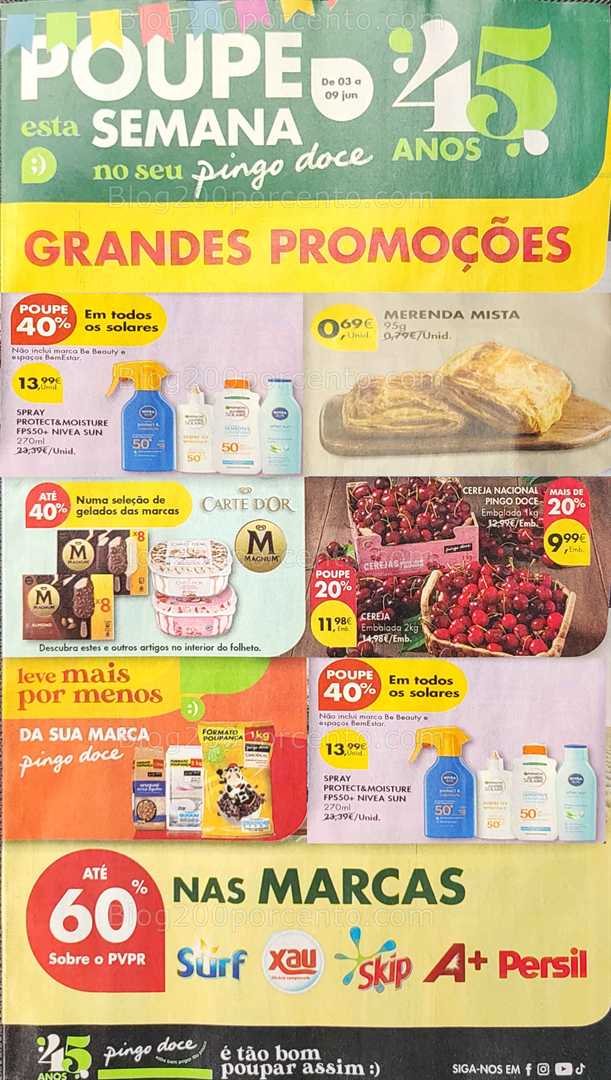 Antevisão Folheto PINGO DOCE Lojas Médias Promoções de 3 a 9 junho all