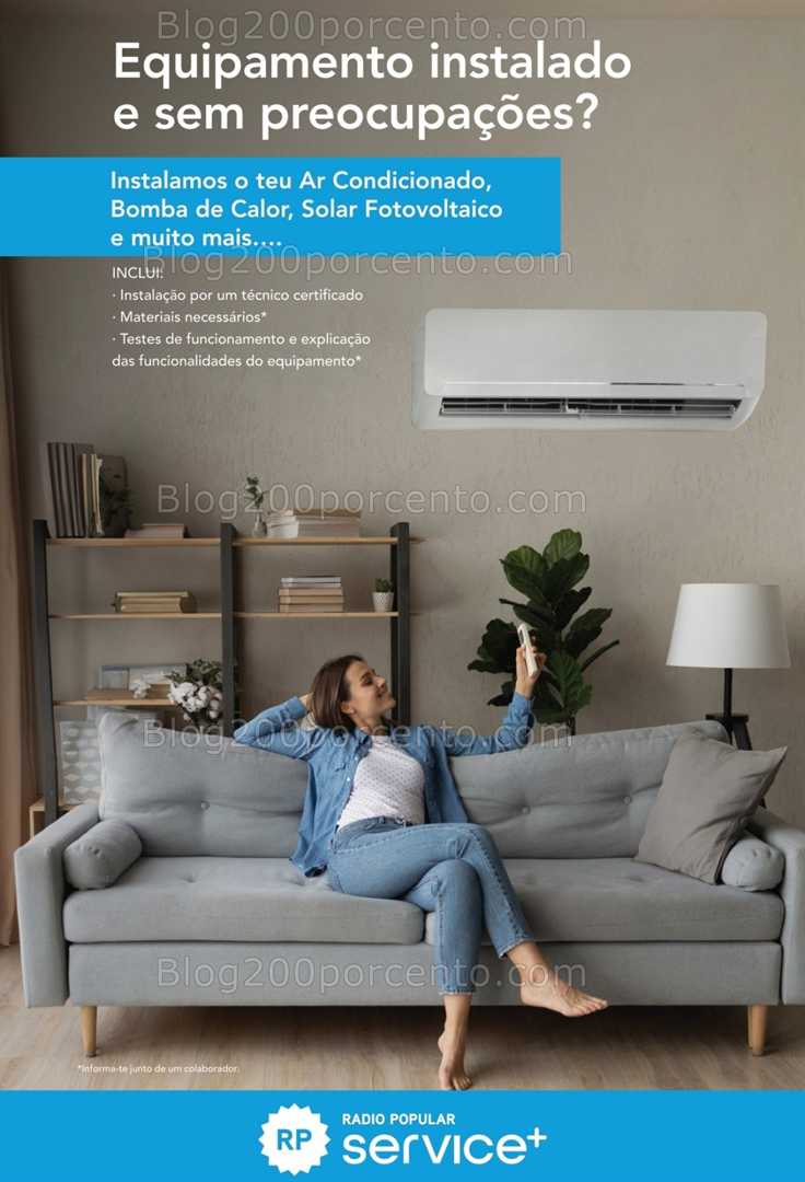 Antevisão Folheto RADIO POPULAR Ar Condicionado e Energias Renováveis - 3 a 30 junho all