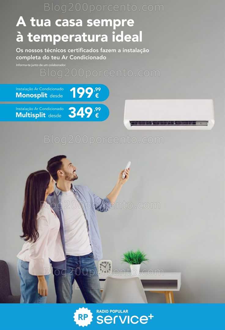 Antevisão Folheto RADIO POPULAR Ar Condicionado e Energias Renováveis - 3 a 30 junho all