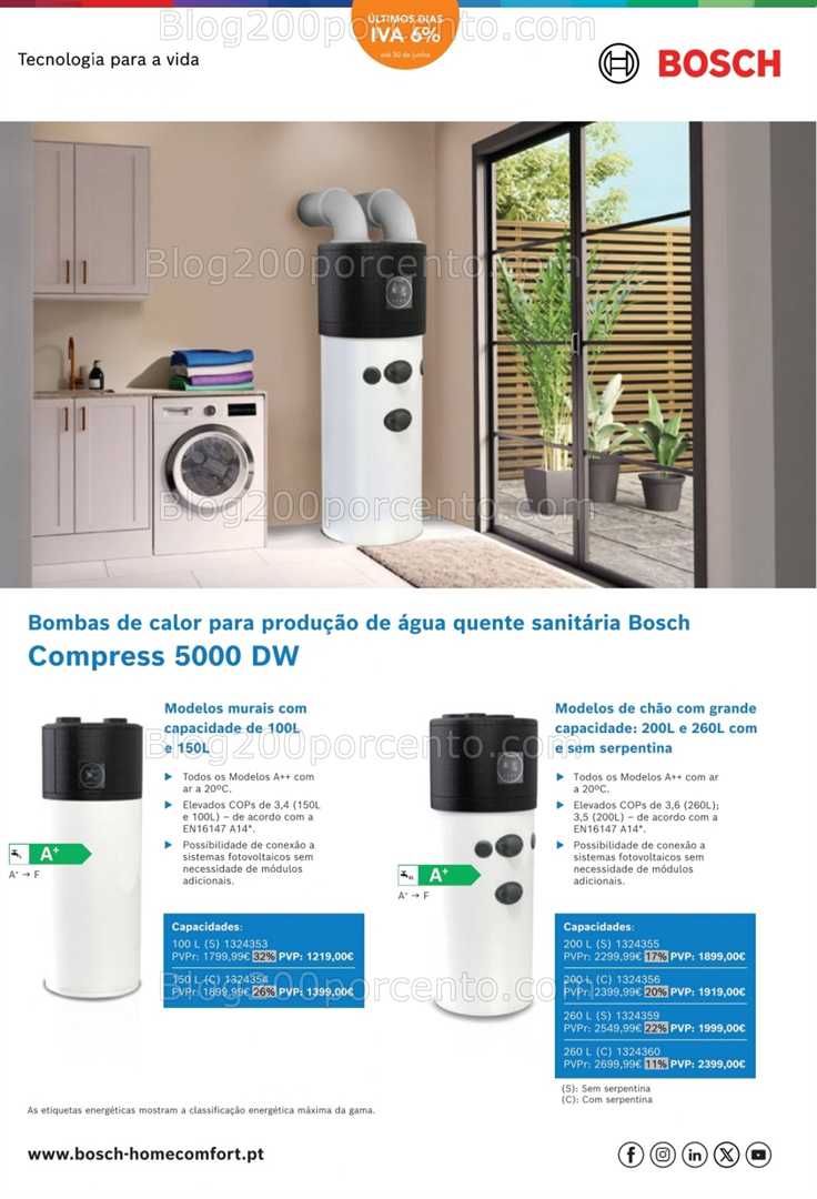 Antevisão Folheto RADIO POPULAR Ar Condicionado e Energias Renováveis - 3 a 30 junho all