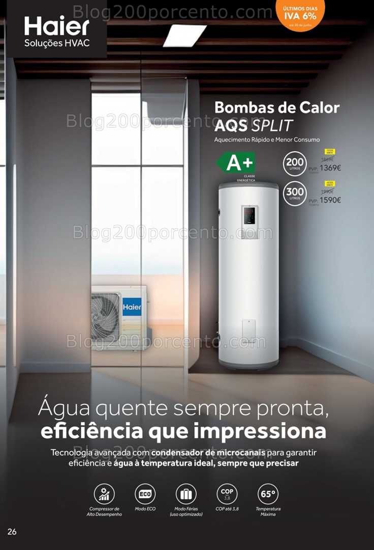 Antevisão Folheto RADIO POPULAR Ar Condicionado e Energias Renováveis - 3 a 30 junho all