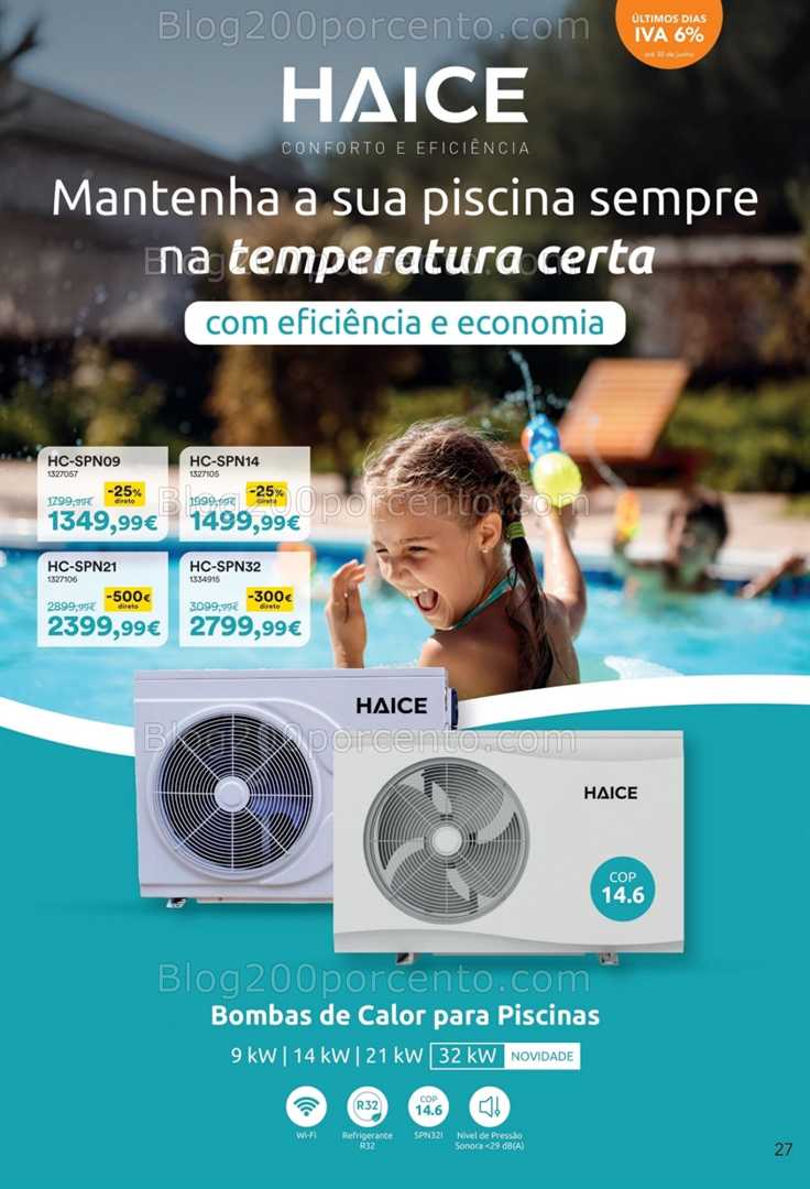 Antevisão Folheto RADIO POPULAR Ar Condicionado e Energias Renováveis - 3 a 30 junho all