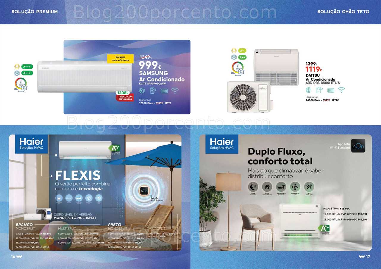 Antevisão Folheto WORTEN Ar Condicionado Promoções de 3 a 30 junho all