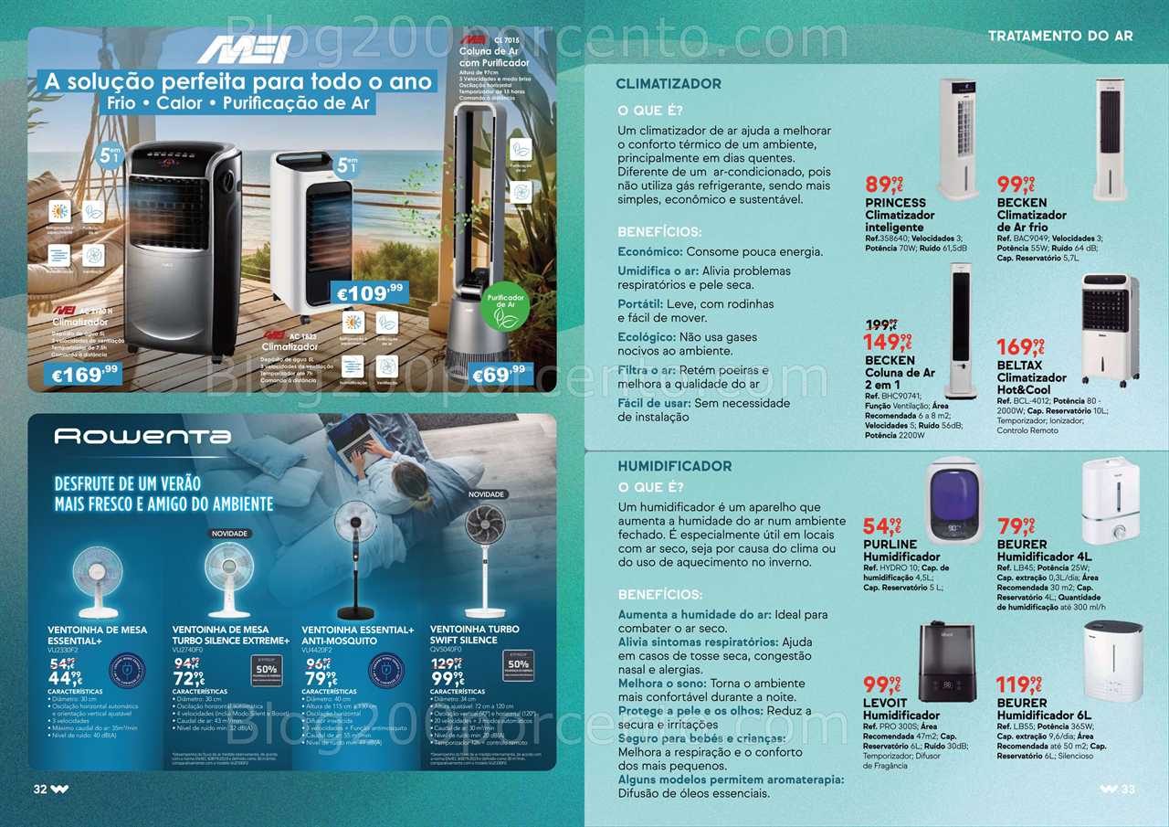 Antevisão Folheto WORTEN Ar Condicionado Promoções de 3 a 30 junho all