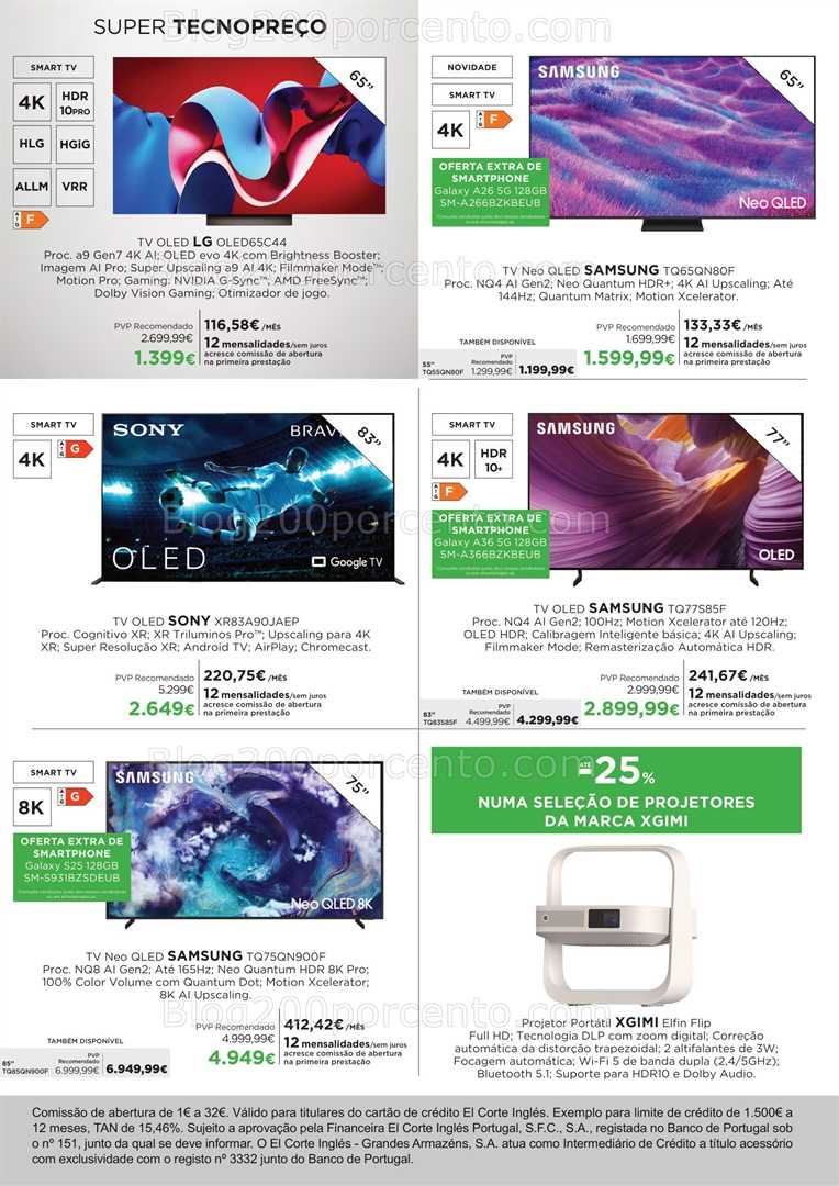 Antevisão Folheto EL CORTE INGLÉS Tecnologia Promoções de 6 a 18 junho all