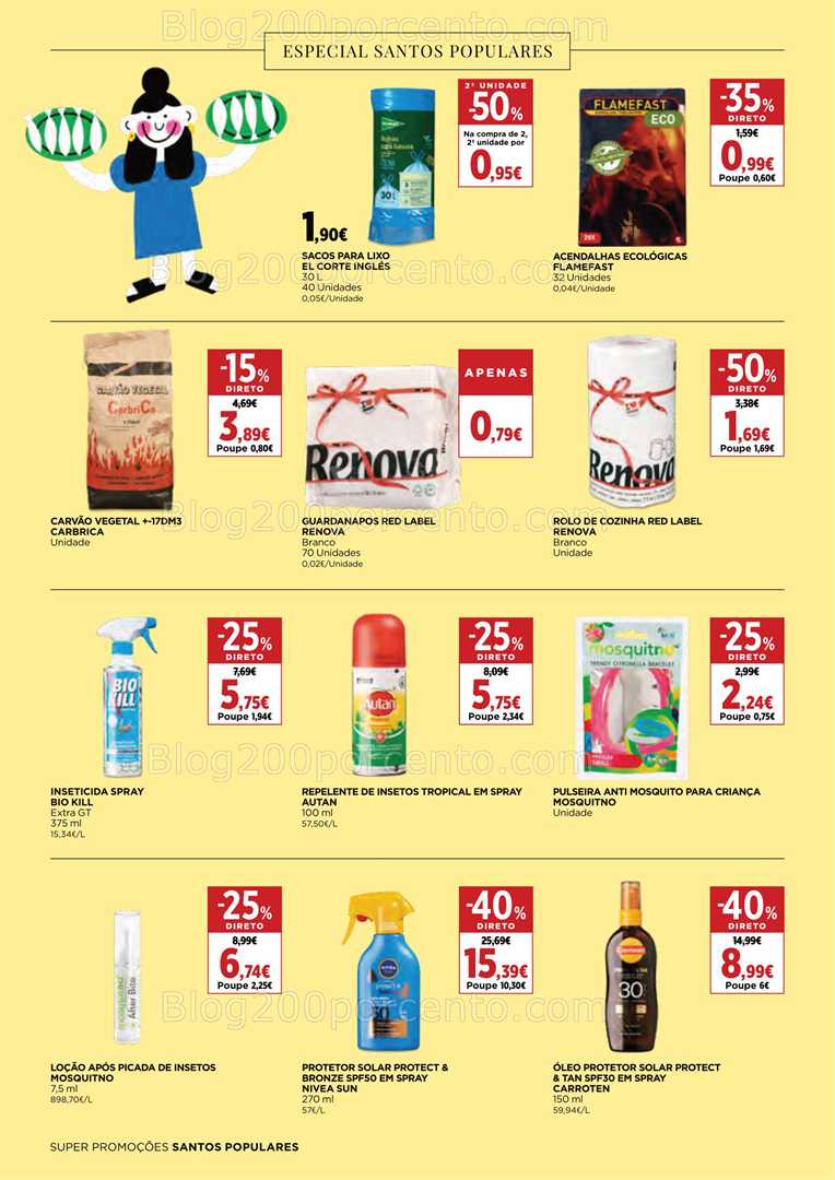 Antevisão Folheto EL CORTE INGLÉS Promoções de 6 a 26 junho all