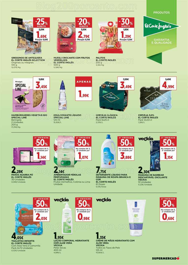 Antevisão Folheto EL CORTE INGLÉS Promoções de 6 a 26 junho all