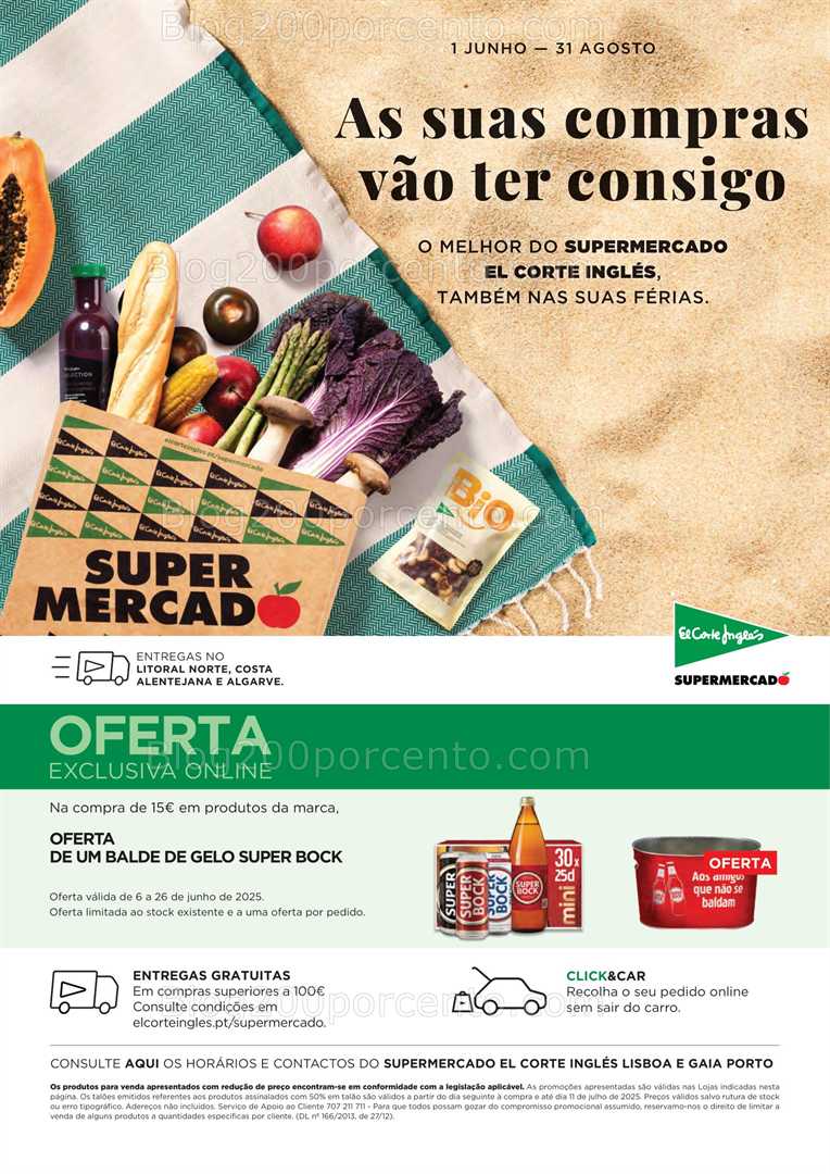 Antevisão Folheto EL CORTE INGLÉS Promoções de 6 a 26 junho all
