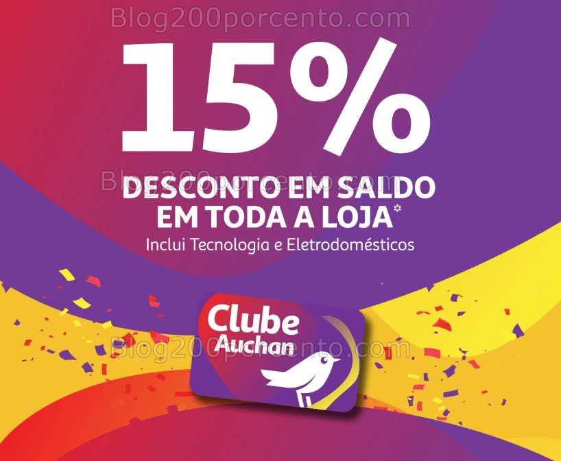 ALERTA - 15% de desconto AUCHAN - MINIPREÇO Promoções de 19 a 22 junho promoções