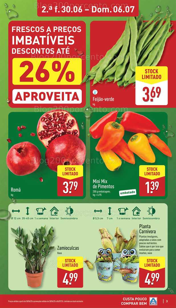 Antevisão Folheto ALDI Promoções de 30 junho a 6 julho all